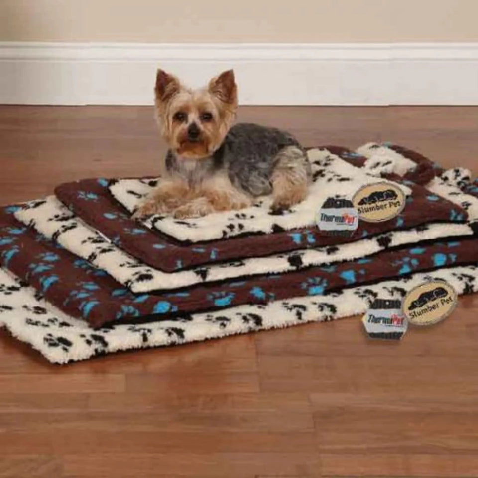 SP ThermaPet Paw Print Crate Mat, view 9