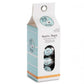 Dog is Good Halo Waste Bags pack in carton with logo and visible rolls inside for pet waste disposal