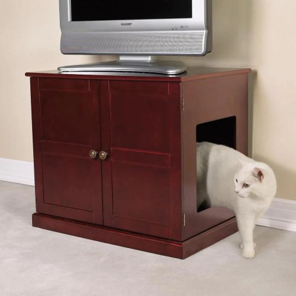 Meow Town Concord Cat Litter Cabinets - Pets Perfect