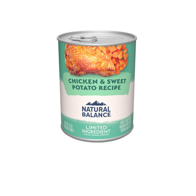 Natural Balance Pet Foods Limited Ingredient Canned Dog Food Chicken & Sweet Potato, 13 oz