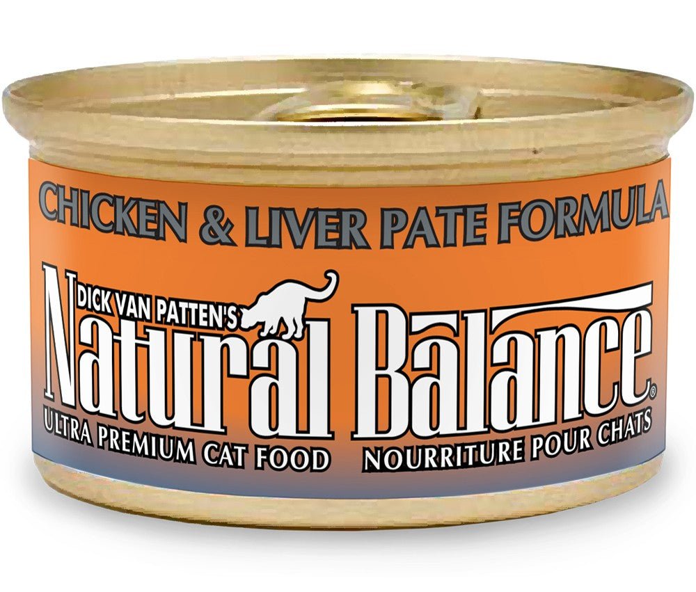Natural Balance Pet Foods Ultra Premium Wet Cat Food Chicken & Liver Pate 24ea/3 oz - Pets Perfect