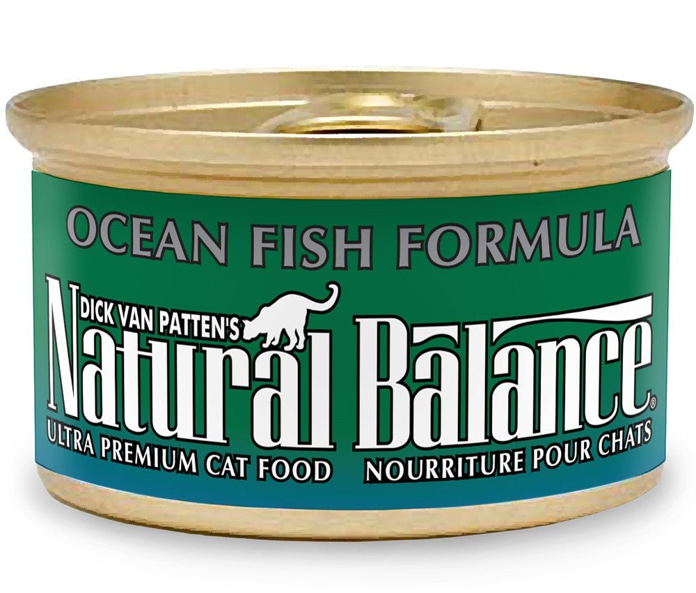 Natural Balance Pet Foods Ultra Premium Wet Cat Food Ocean Fish 24ea/3 oz - Pets Perfect