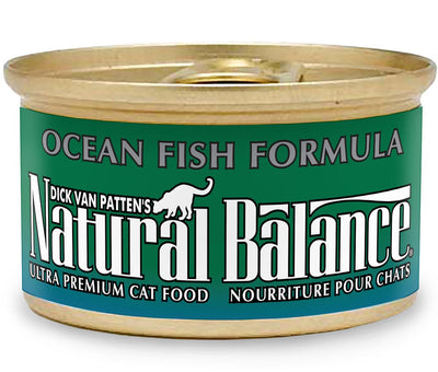 Natural Balance Ultra Premium Wet Cat Food - Ocean Fish, 3 oz each, Case of 24