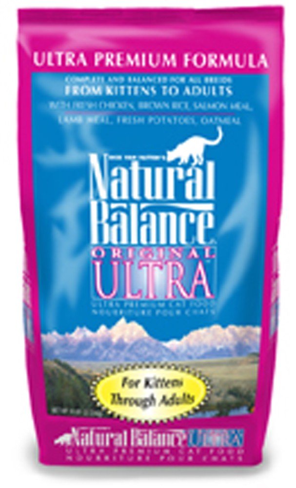 Natural Balance Pet Foods Original Ultra Premium Whole Body Health Dry Cat Food Chicken Meal & Salmon Meal 1ea/6 lb - Pets Perfect