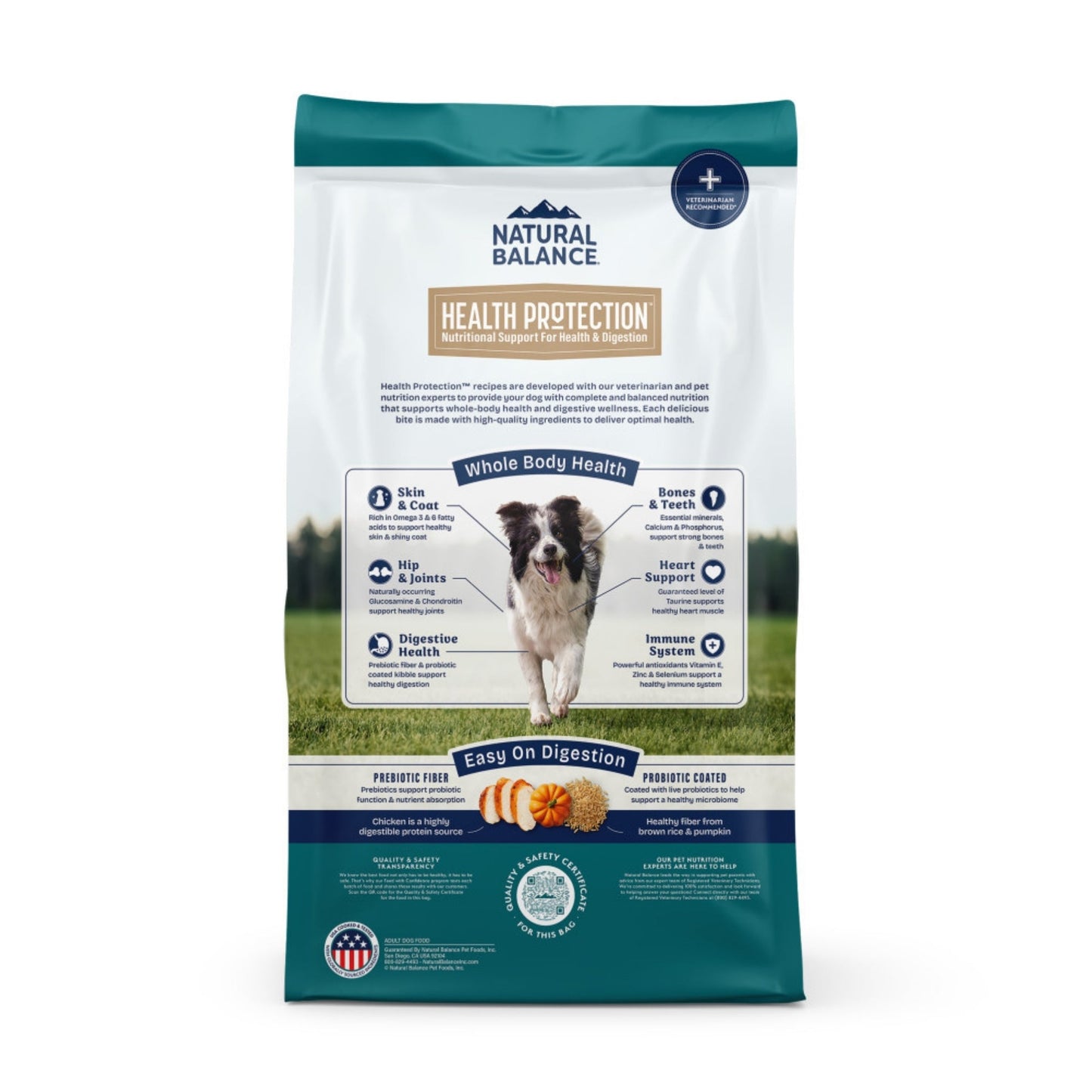Natural Balance Pet Foods Health Protection Dry Dog Food Chicken, 4 lb