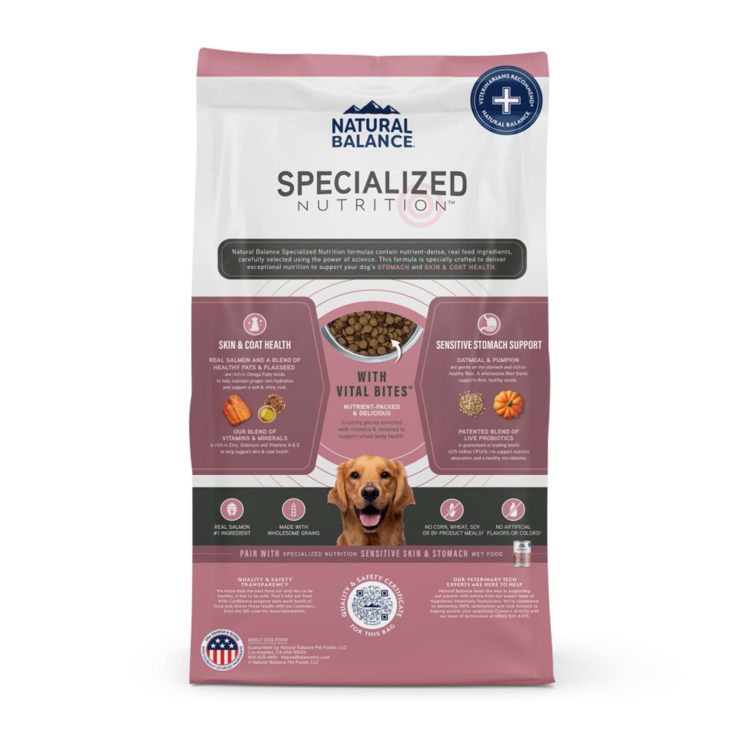 Natural Balance Pet Foods Specialized Sensitive Skin Stomach Dry Dog, view 2