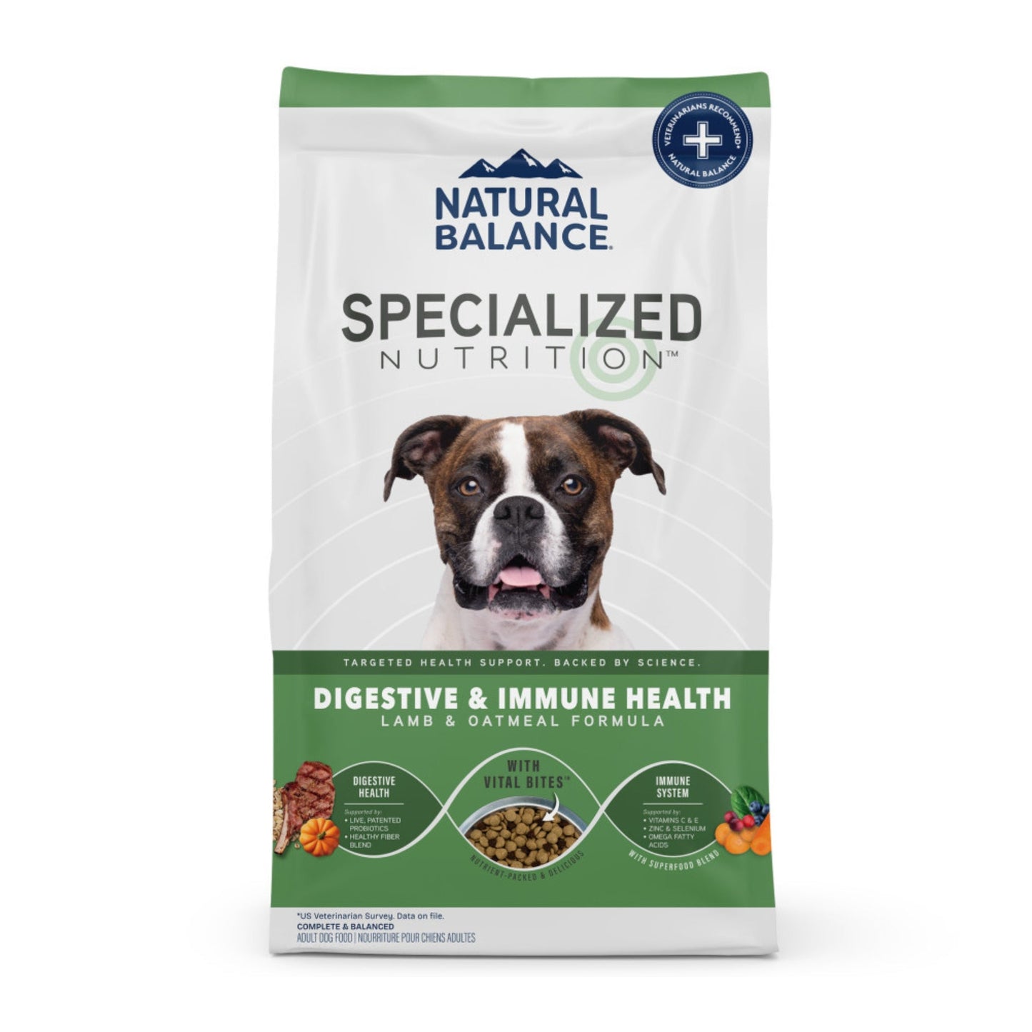 Natural Balance Pet Foods Specialized Digestive Immune Dry Dog Food