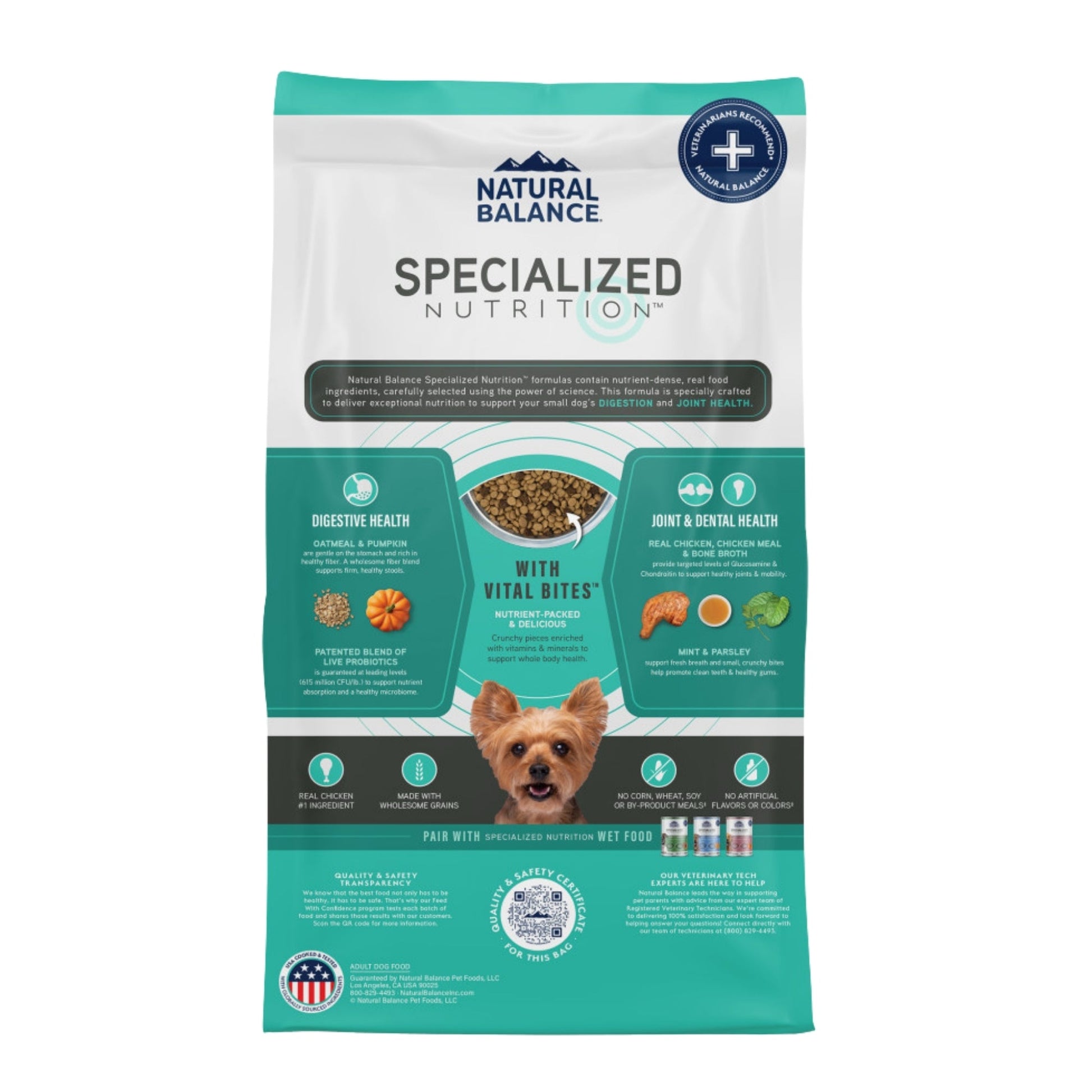 Natural Balance Pet Foods Specialized Small Breed Digestive & Joint, view 2