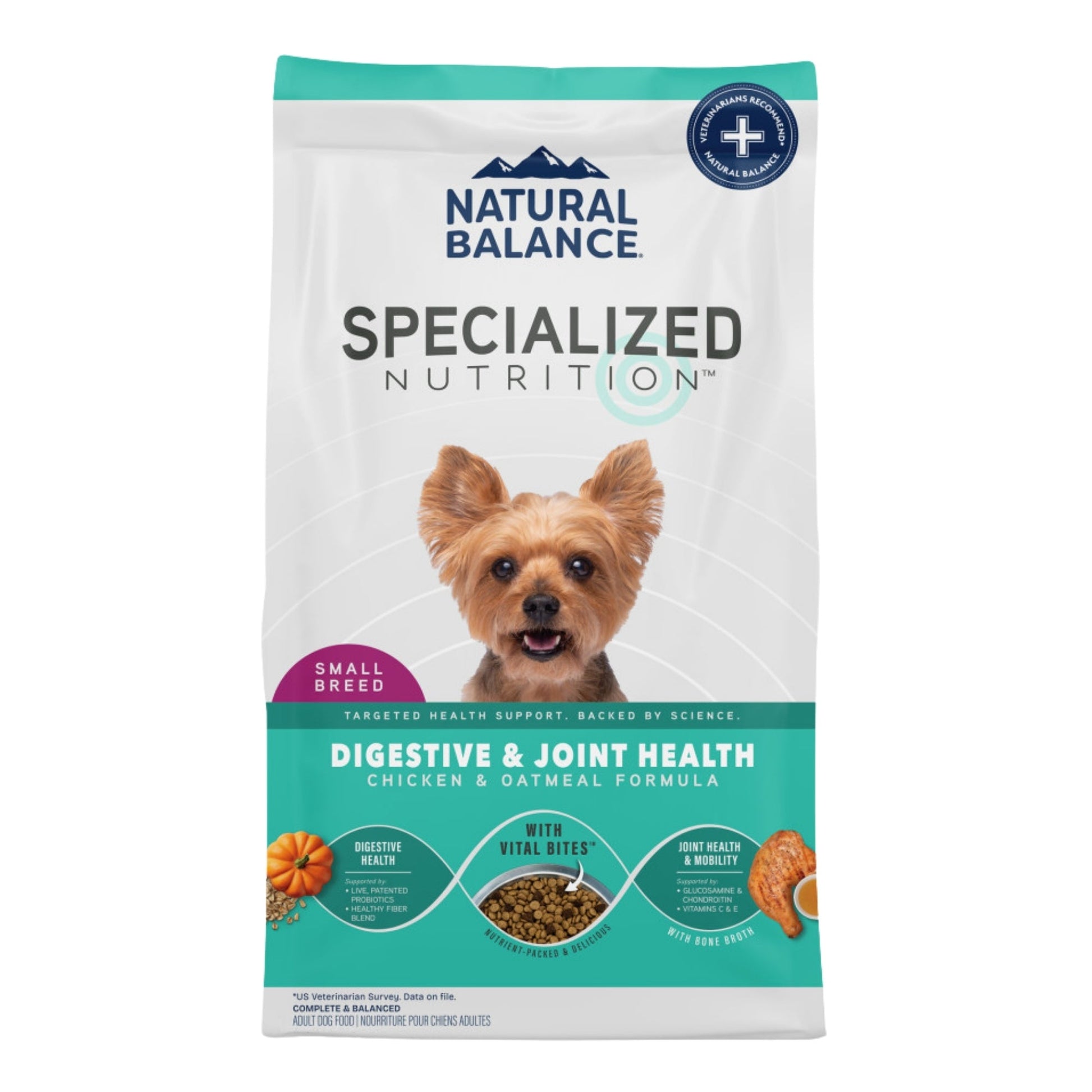 Natural Balance Pet Foods Specialized Small Breed Digestive & Joint