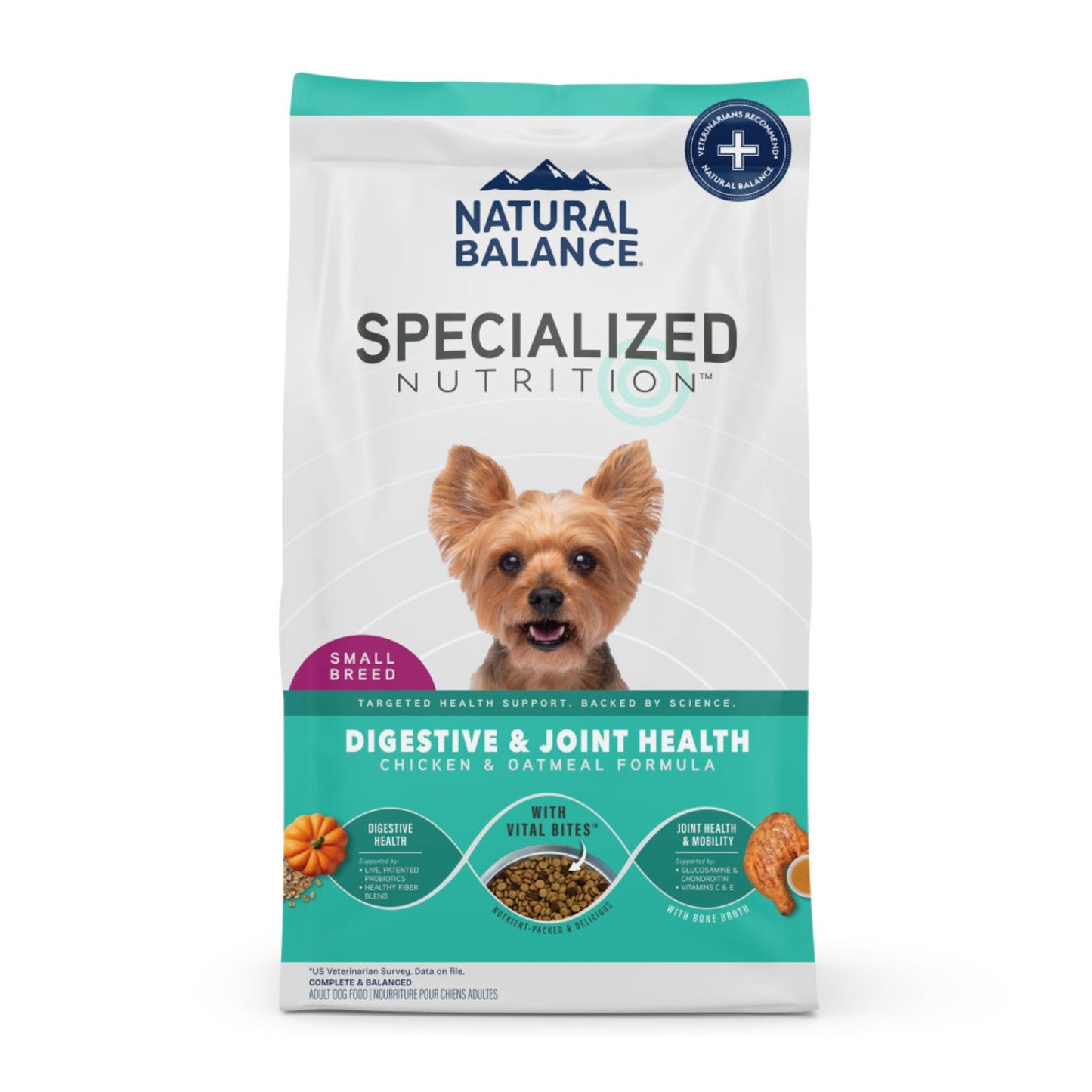Natural Balance Pet Foods Specialized Small Breed Digestive Joint Dry, view 2