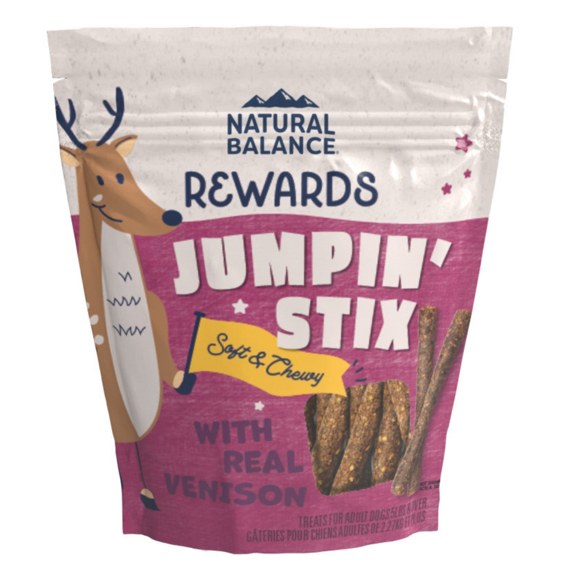 Natural Balance Pet Foods Rewards Jumpin' Stix Soft & Meaty Dog Treats