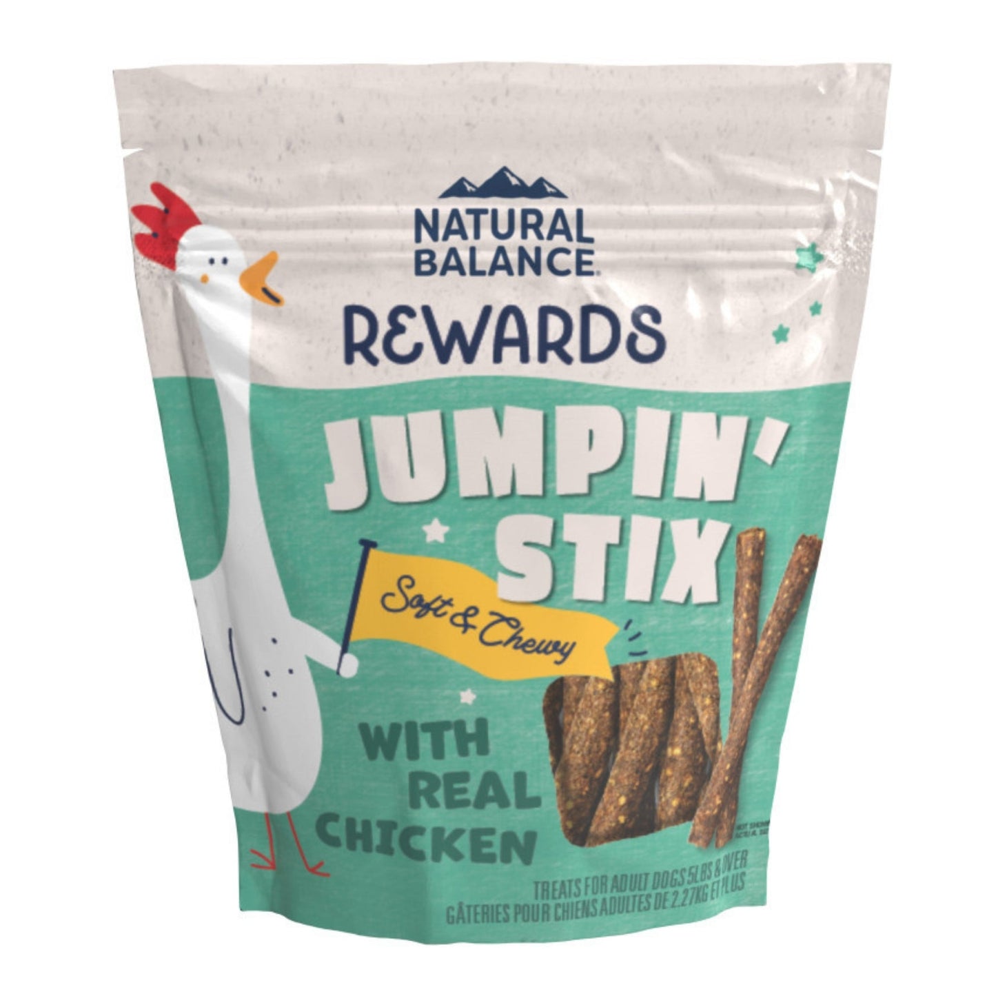 Natural Balance Pet Foods Rewards Jumpin' Stix Soft & Meaty Dog Treats