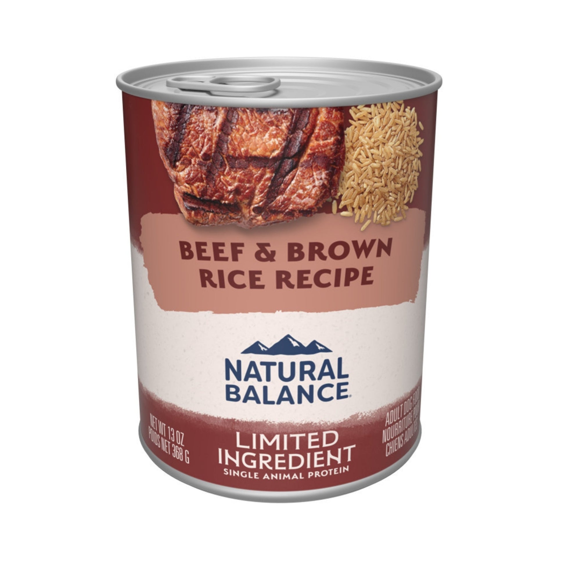 Natural Balance Pet Foods Limited Ingredient Canned Dog Food Beef &