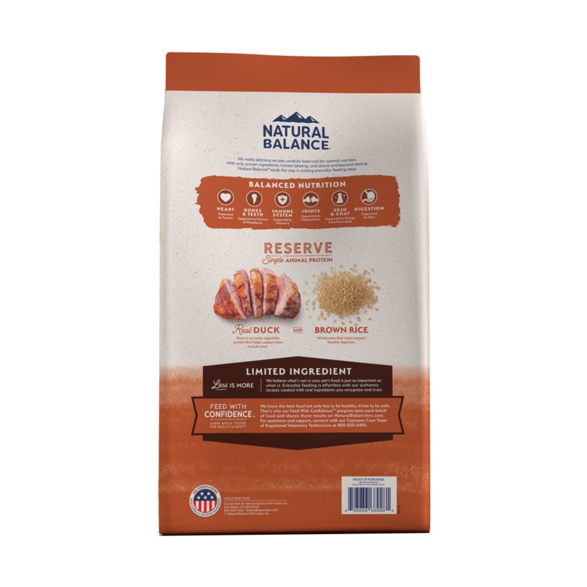 Natural Balance Pet Foods Limited Ingredient Reserve Dry Dog Food Duck, view 2