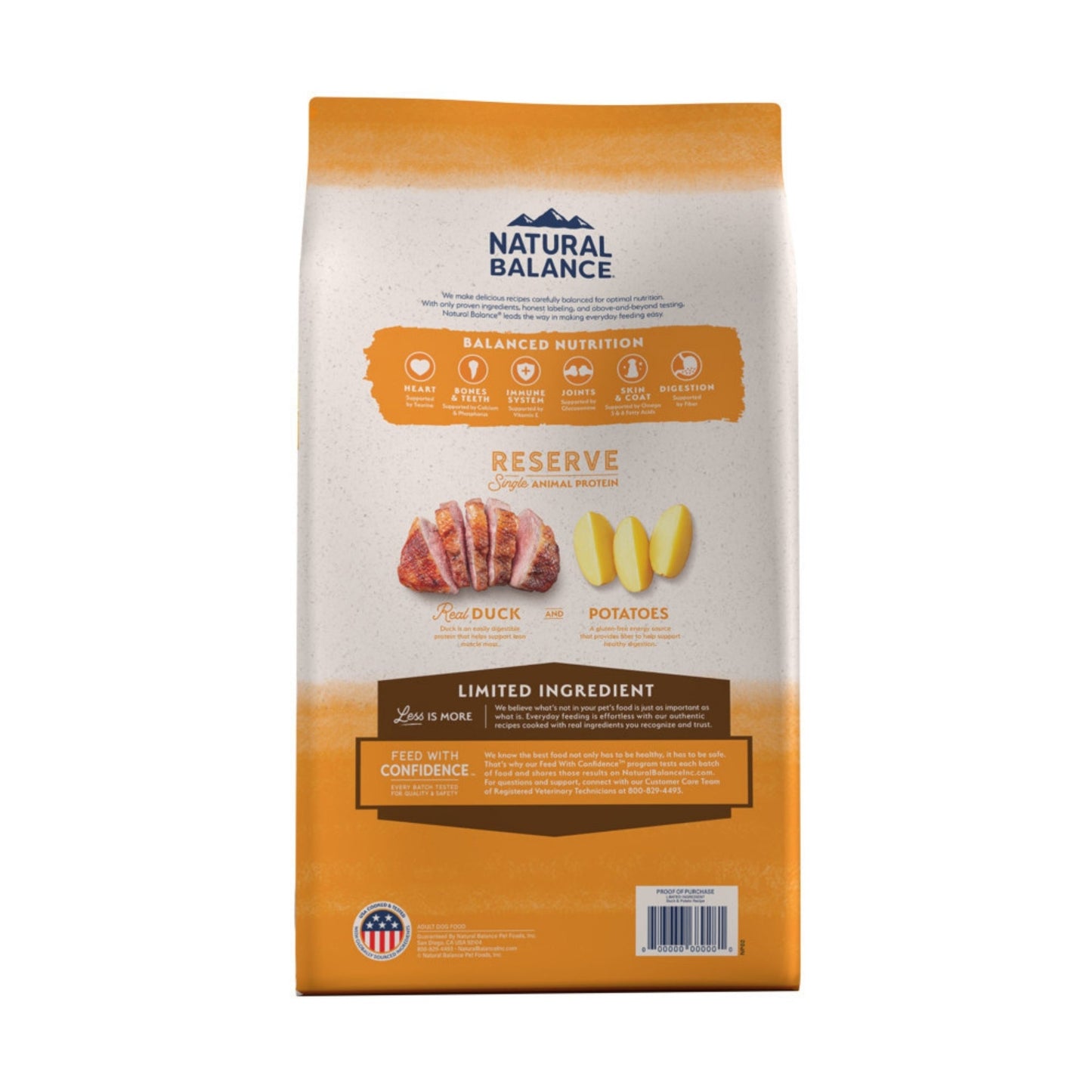 Natural Balance Pet Foods Limited Ingredient Reserve GF Duck & Potato, view 2