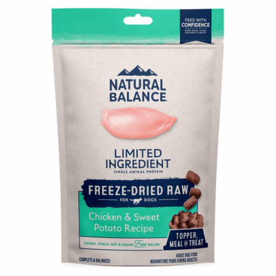 Natural Balance Pet Foods LargeI.D. Freeze-Dried Raw Dog Food Chicken & Sweet Potato 13 oz - Pets Perfect