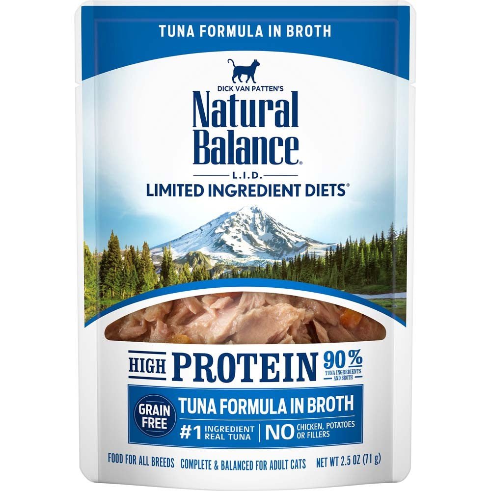 Natural Balance Pet Foods L.I.D. High Protein Wet Cat Food Tuna 24ea/2.5 oz - Pets Perfect