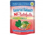 Natural Balance Pet Foods Original Ultra Platefulls Morsels in Gravy Wet Cat Food Pouch Salmon, Tuna, Chicken & Shrimp 3oz - Pets Perfect