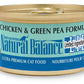 Natural Balance Pet Foods Limited Ingredient Canned Cat Food Chicken & Green Pea 5.5oz - Pets Perfect