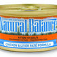 Natural Balance Pet Foods Original Ultra Canned Cat Food Chicken & Liver 5.5oz - Pets Perfect