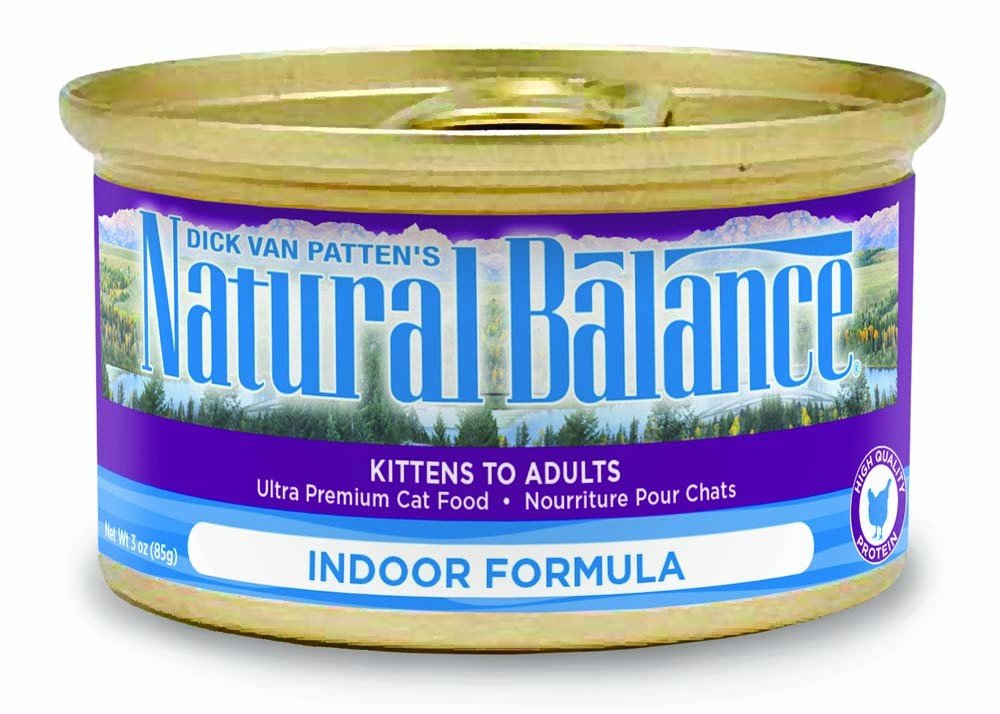 Natural Balance Pet Foods Original Ultra Indoor Canned Cat Food Chicken 5.5oz - Pets Perfect