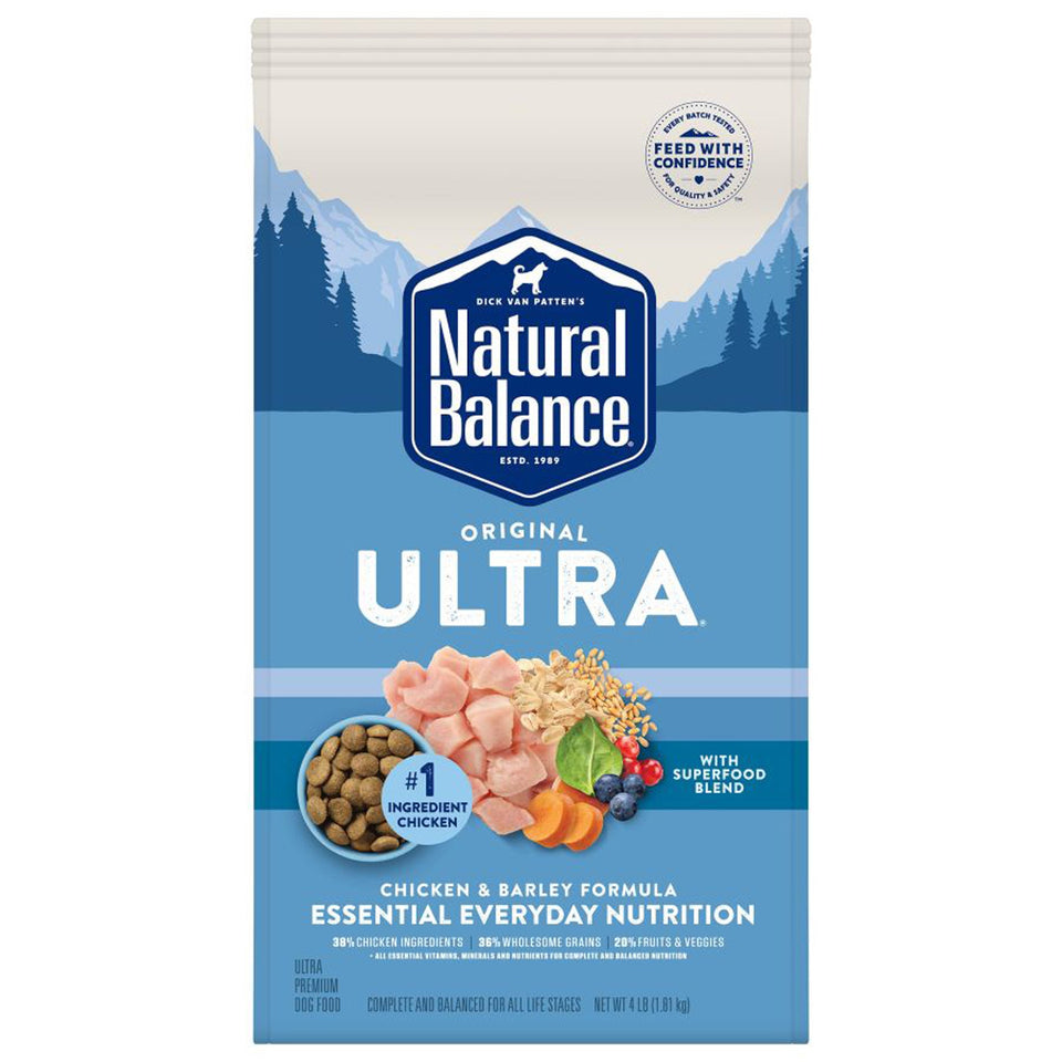 Natural Balance Pet Foods Ultra Dry Dog Food Chicken 4 lb