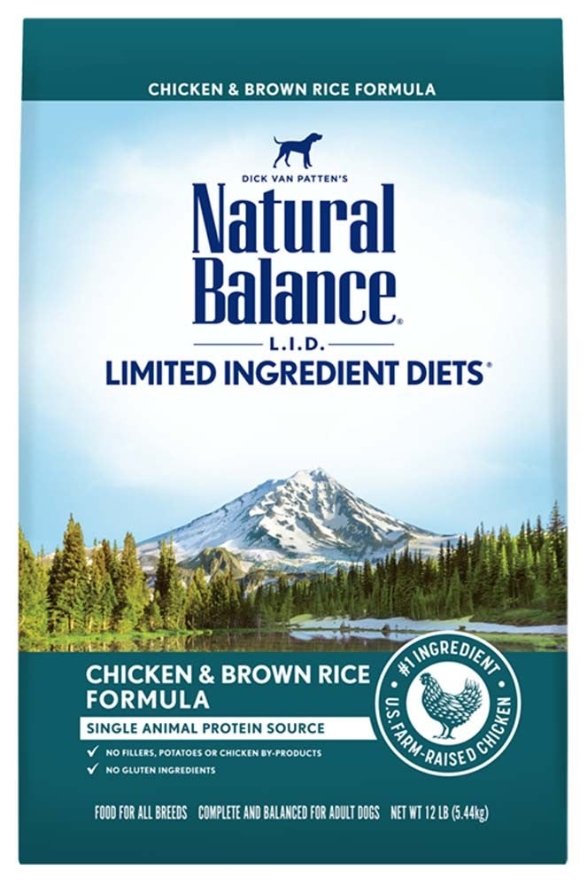 Natural Balance Pet Foods Limited Ingredient Dry Dog Food Chicken &