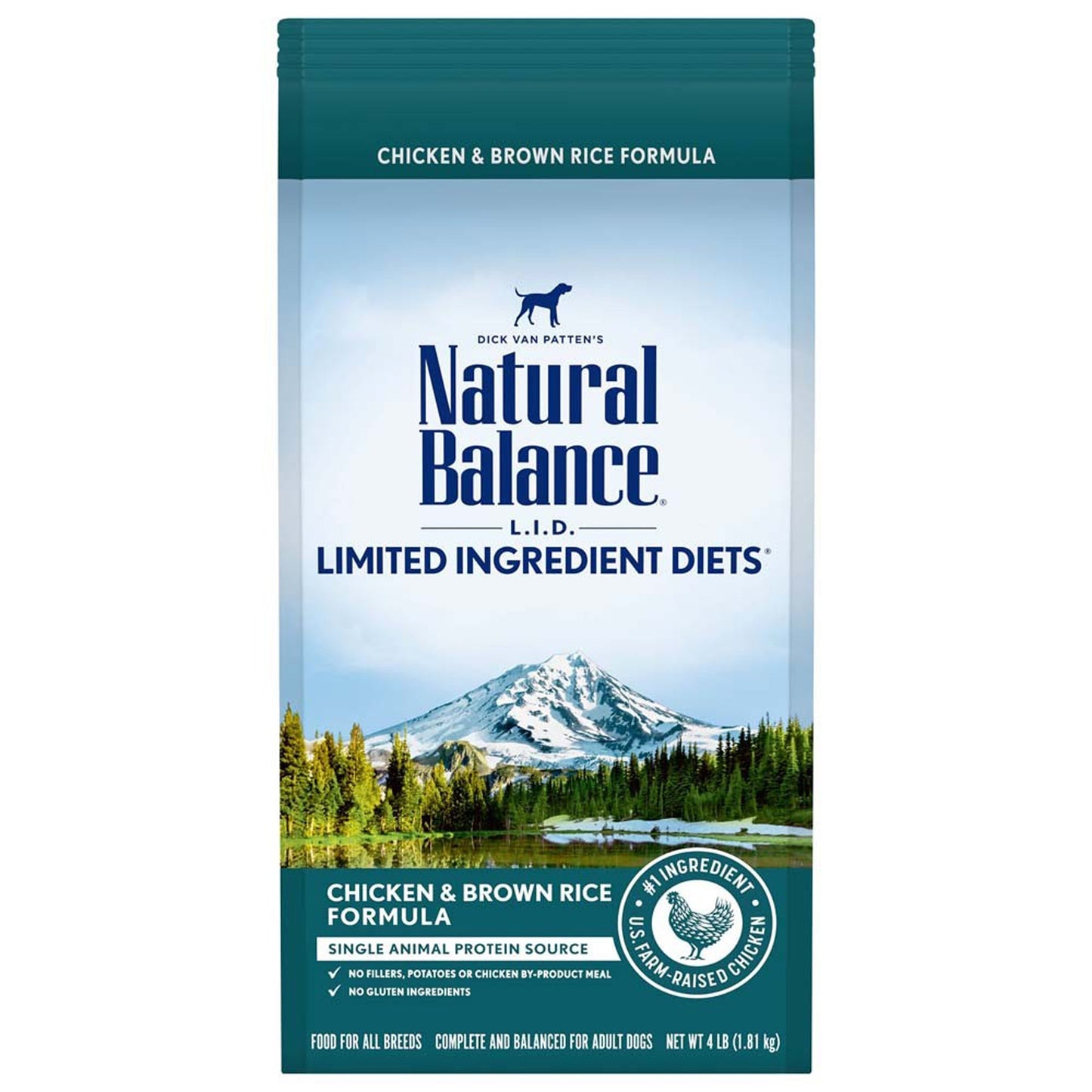 Natural Balance Pet Foods Limited Ingredient Dry Dog Food Chicken &
