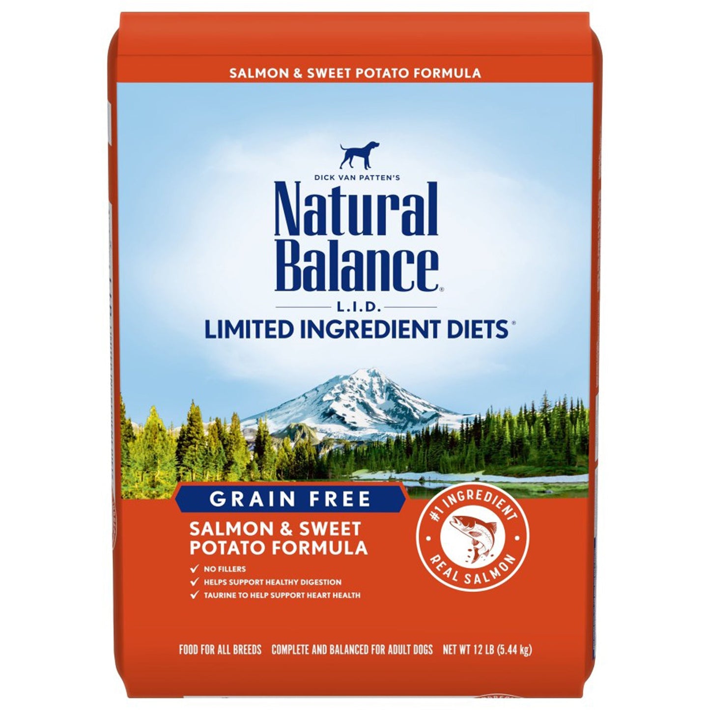 Natural Balance Pet Foods Limited Ingredient GF Dry Dog Food Salmon &