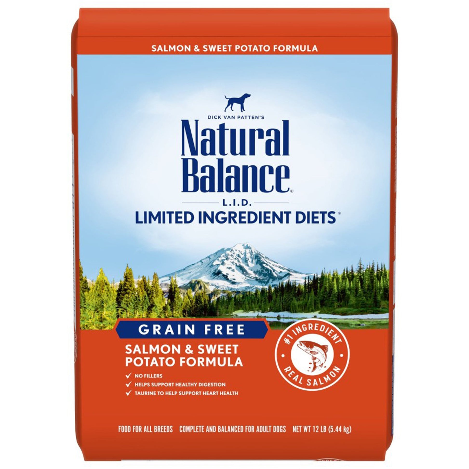 Natural Balance Pet Foods Limited Ingredient GF Dry Dog Food Salmon &