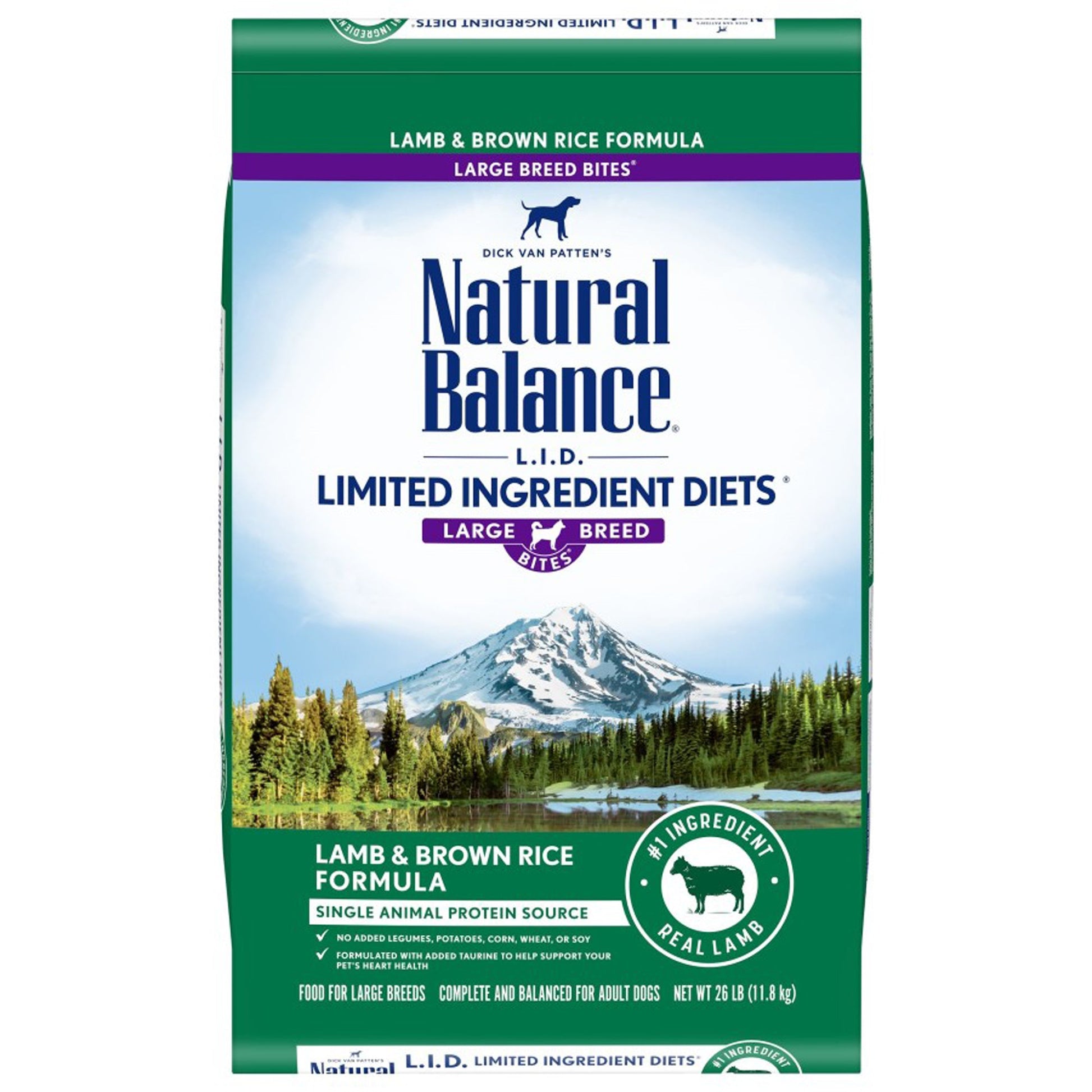 Natural Balance Pet Foods Limited Ingredient Large Breed Dry Dog Food