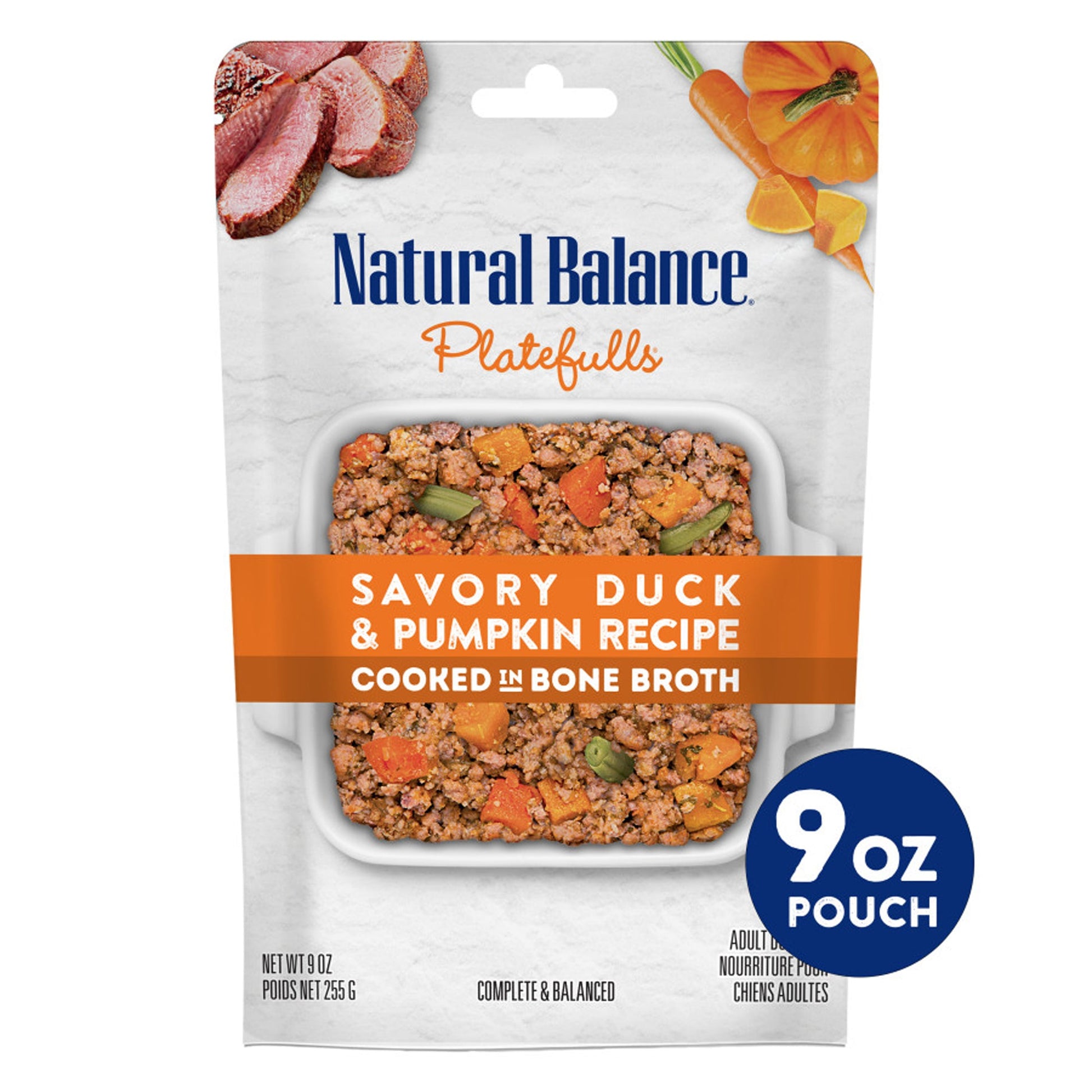 Natural Balance Pet Foods Original Ultra Platefulls Wet Dog Food Pouch