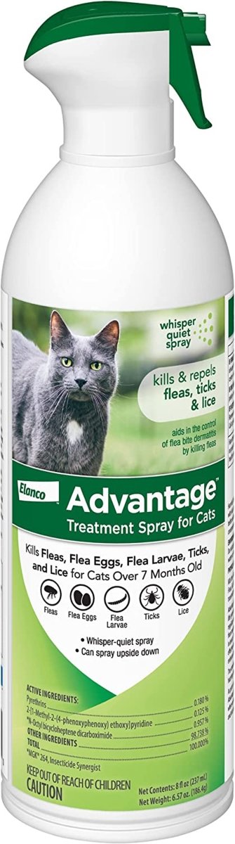 Advantage Cat Treatment Spray 8oz - Pets Perfect