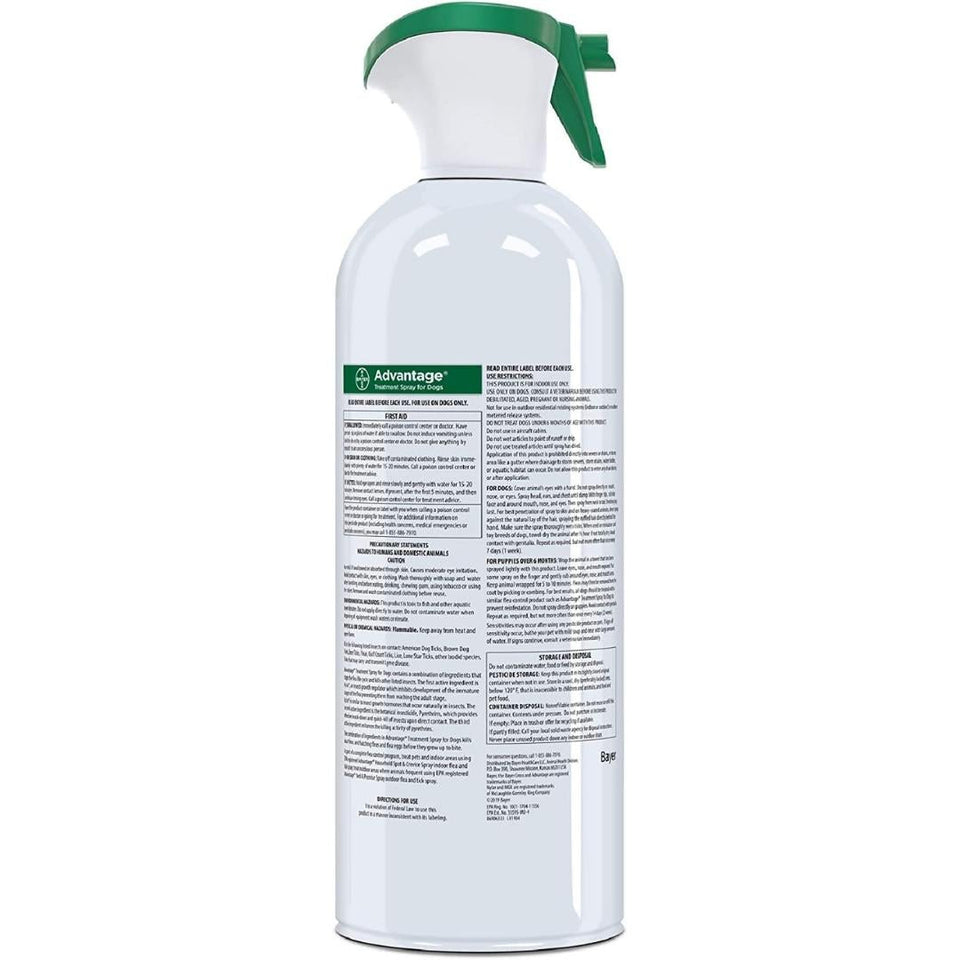 Advantage Dog Treatment Spray 15 oz