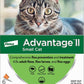 Advantage II Cat Small Orange 6 - Pack - Pets Perfect