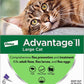 Advantage II Cat Large Purple 6 - Pack - Pets Perfect