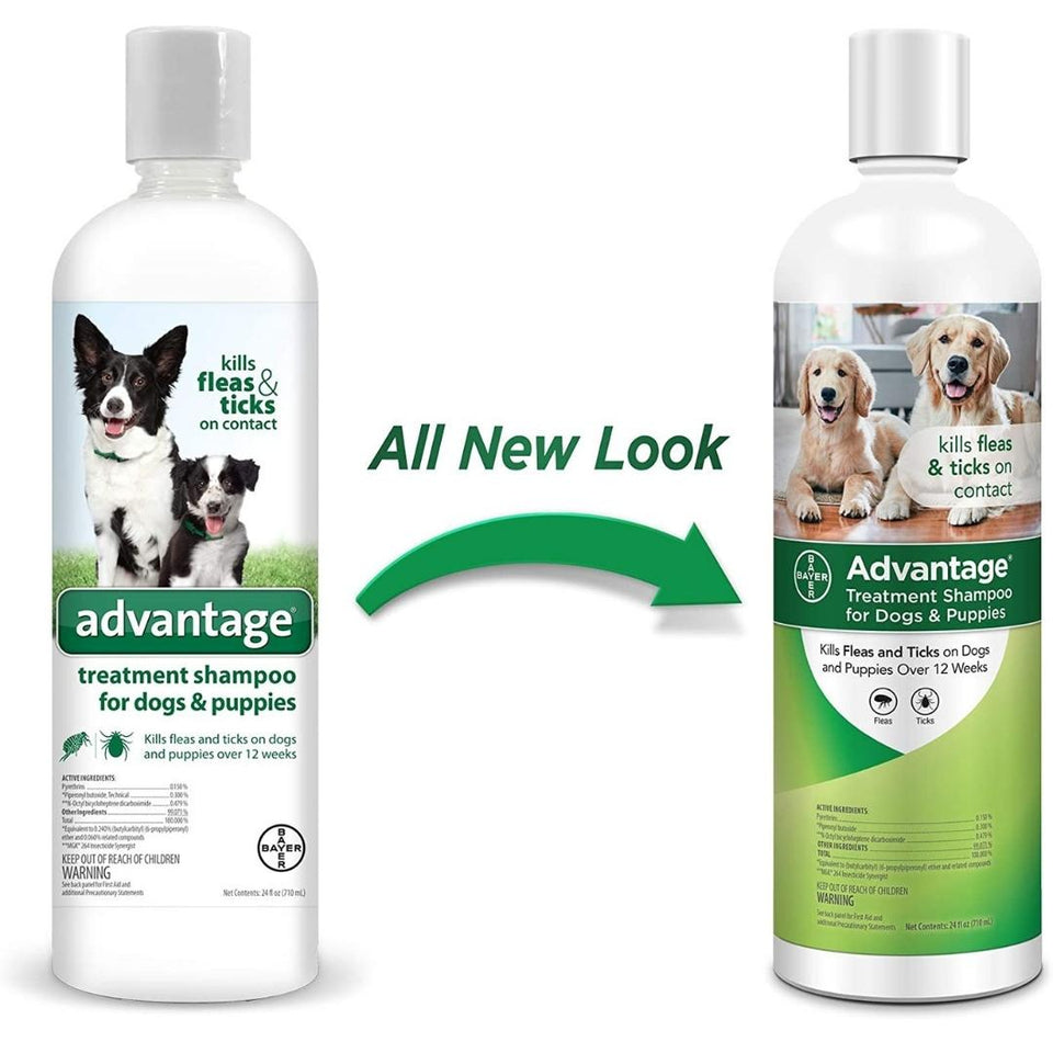Advantage Dog Treatment Pet Shampoo, 24 oz
