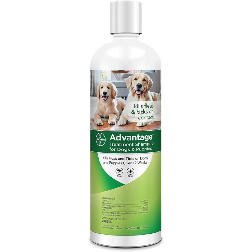 Advantage Dog Treatment Pet Shampoo, 24 oz