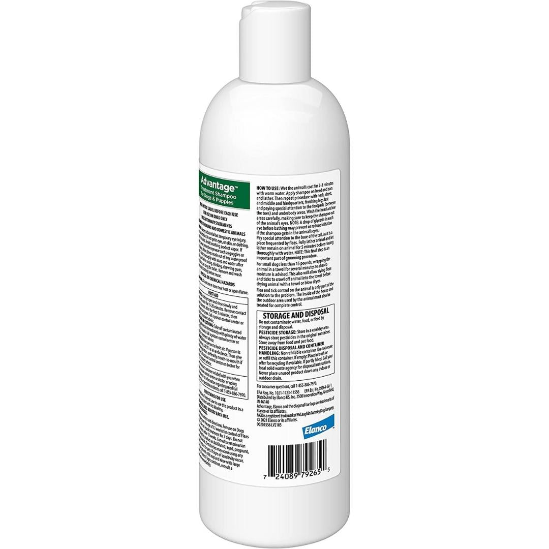 Advantage Dog Treatment Shampoo 12oz. - Pets Perfect