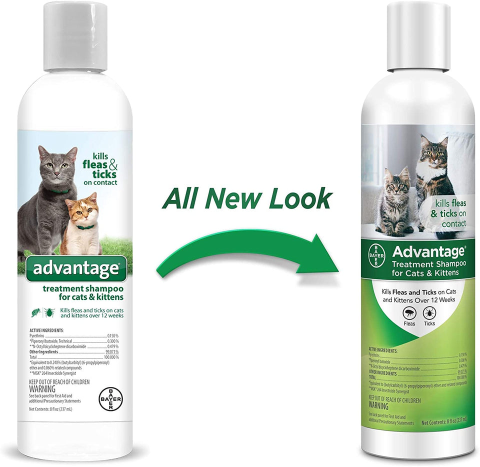 Advantage Cat Treatment Shampoo 8 oz
