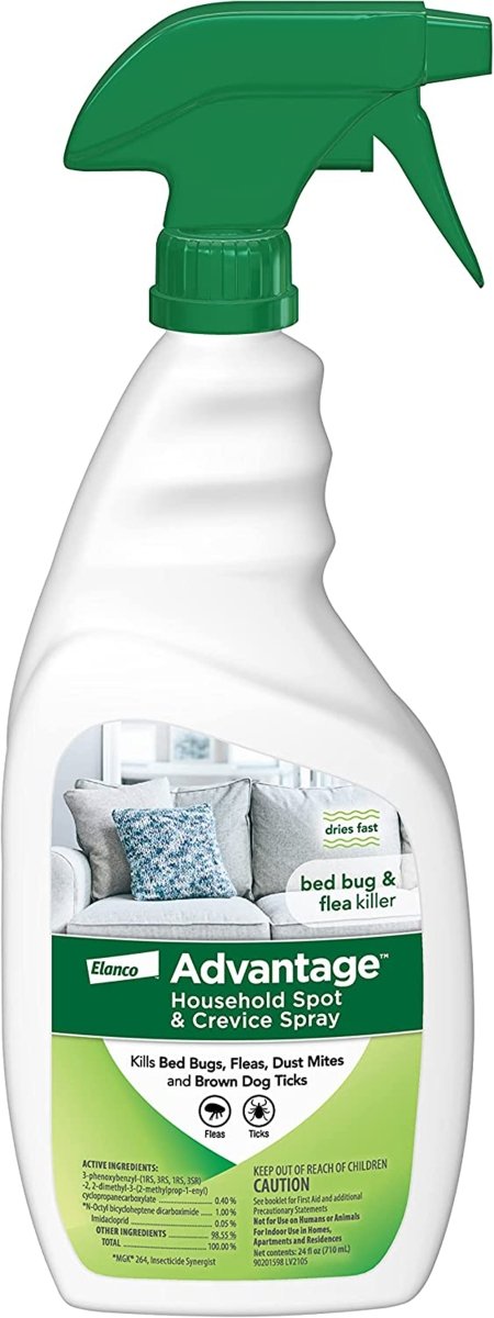 Advantage Household Spot Crevices Spray 24oz. - Pets Perfect