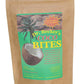 Dr. Becker's COCO Bites Freeze-Dried Coconut Treats pouch with tropical design for natural grain-free pet treats.