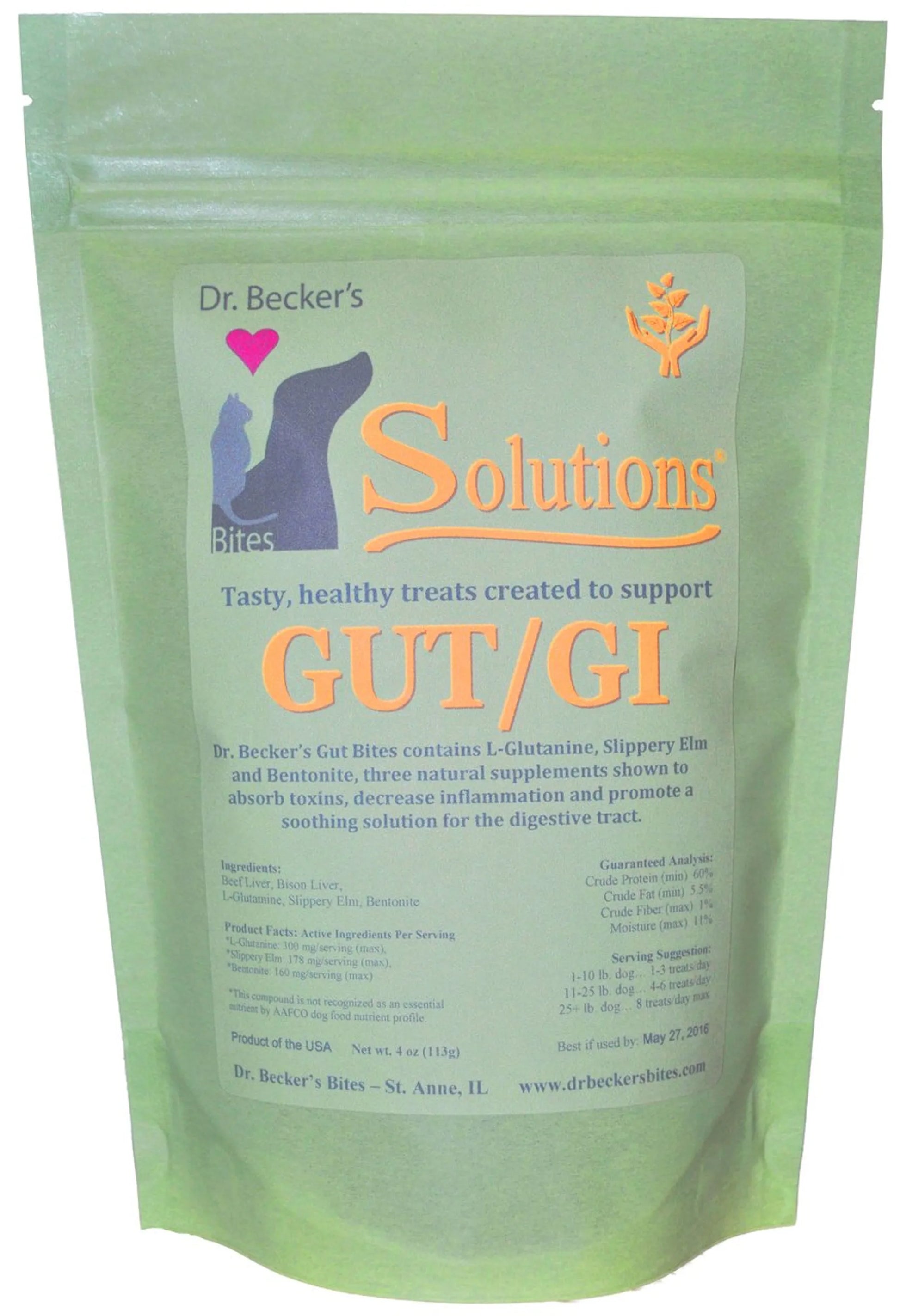 Package of Solutions Bites (6 Different Options Available) natural pet treats for digestive health and gut support