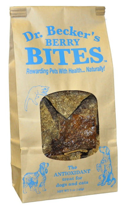 Dr. Becker's BERRY Bites, Superfruit Antioxidant Soft Dog Chews for Dogs, 5 oz - Pets Perfect