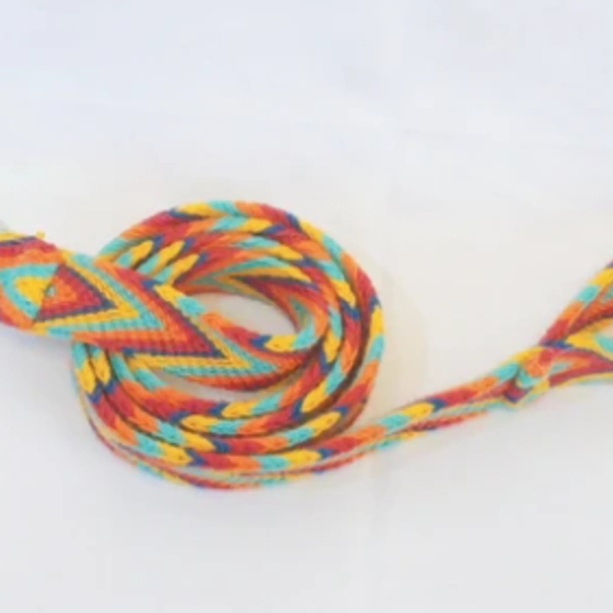 Multicolor Handmade Wayuu Pet Leash