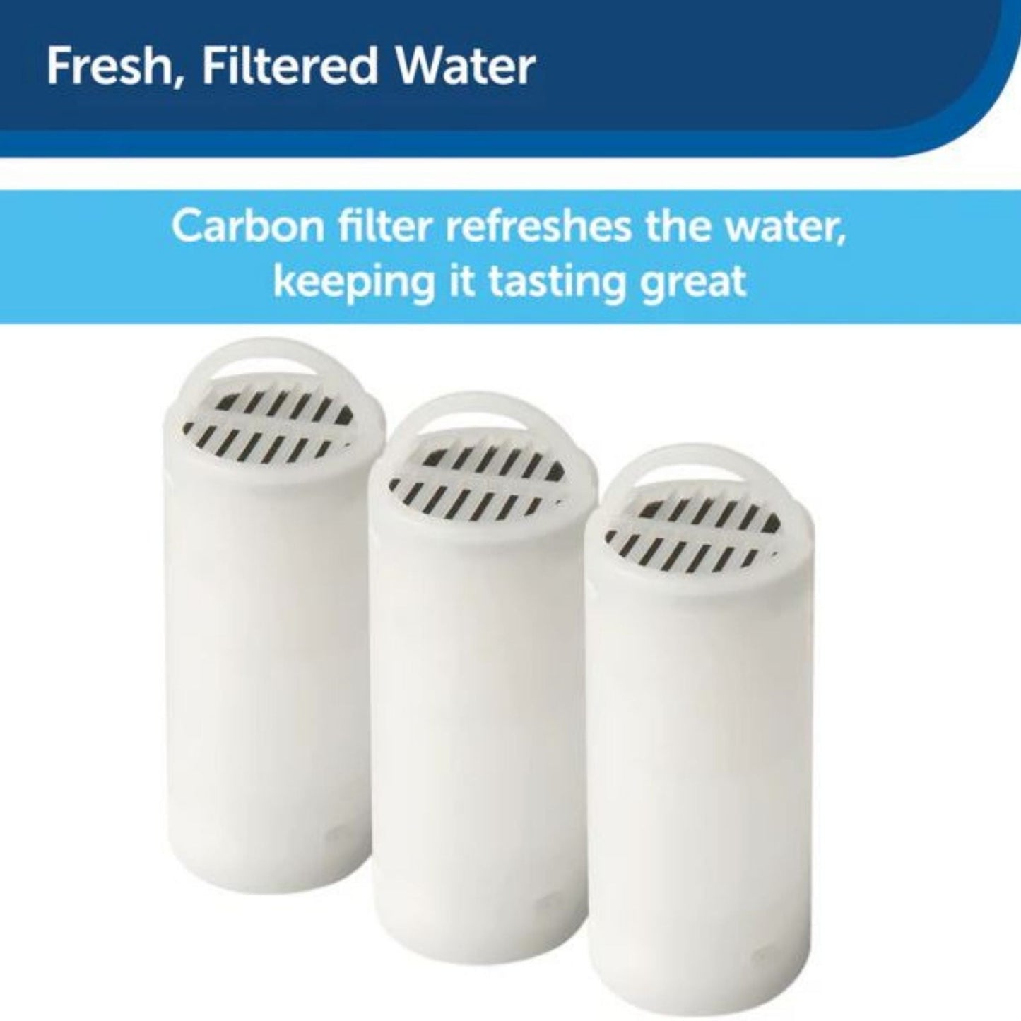 PetSafe Dog & Cat Drinkwell Replacement Carbon 360 Filter - 3 ct, view 4
