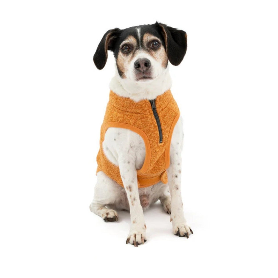 Kurgo Core Dog Sweater - Heather Orange, Medium, view 3