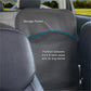 Kurgo Dog Rover Backseat Bridge Black/Charcoal - Pets Perfect