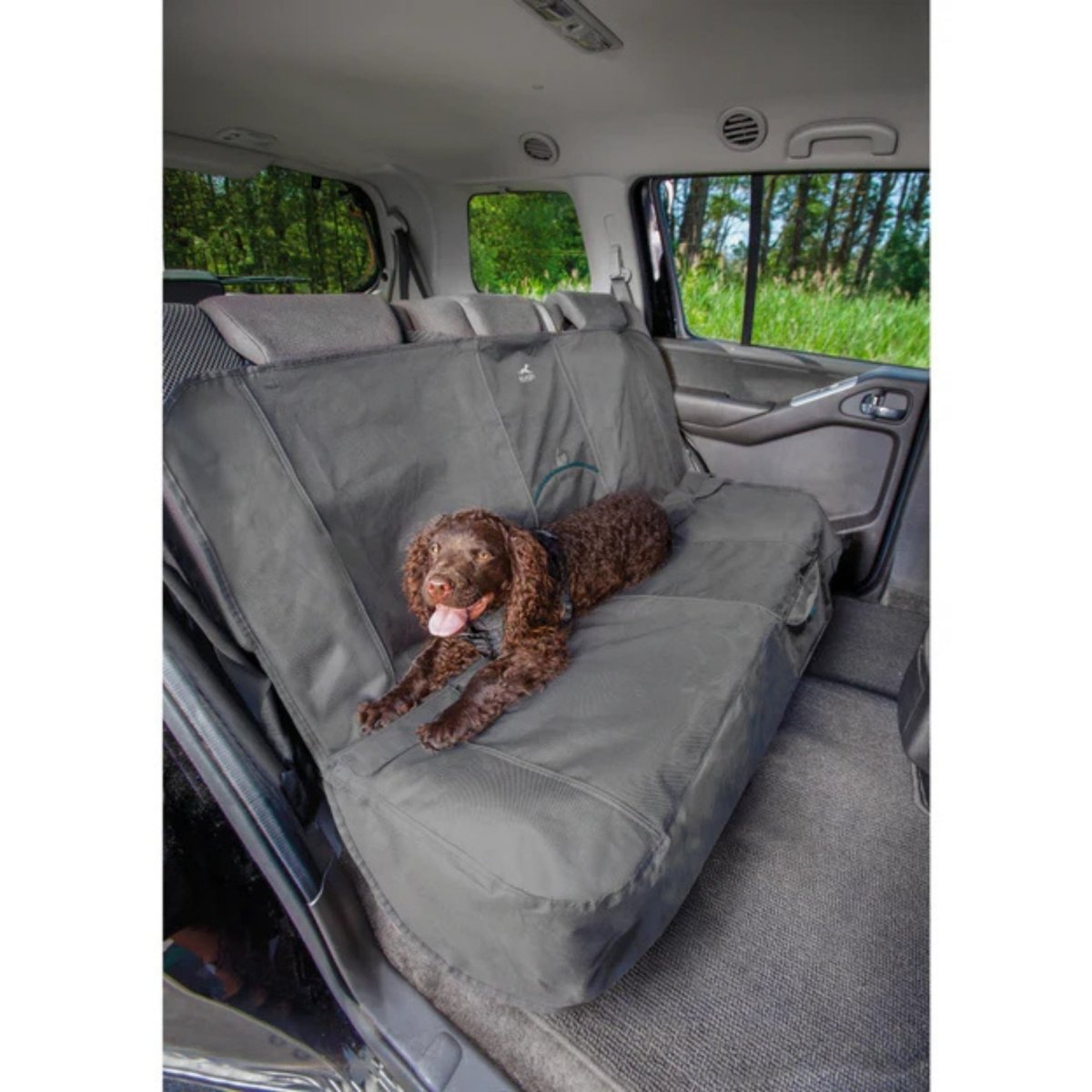 Kurgo Dog Extended Bench Seat Cover Charcoal - Pets Perfect