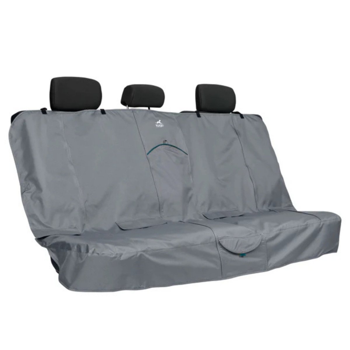 Kurgo Dog Extended Bench Seat Cover Charcoal - Pets Perfect